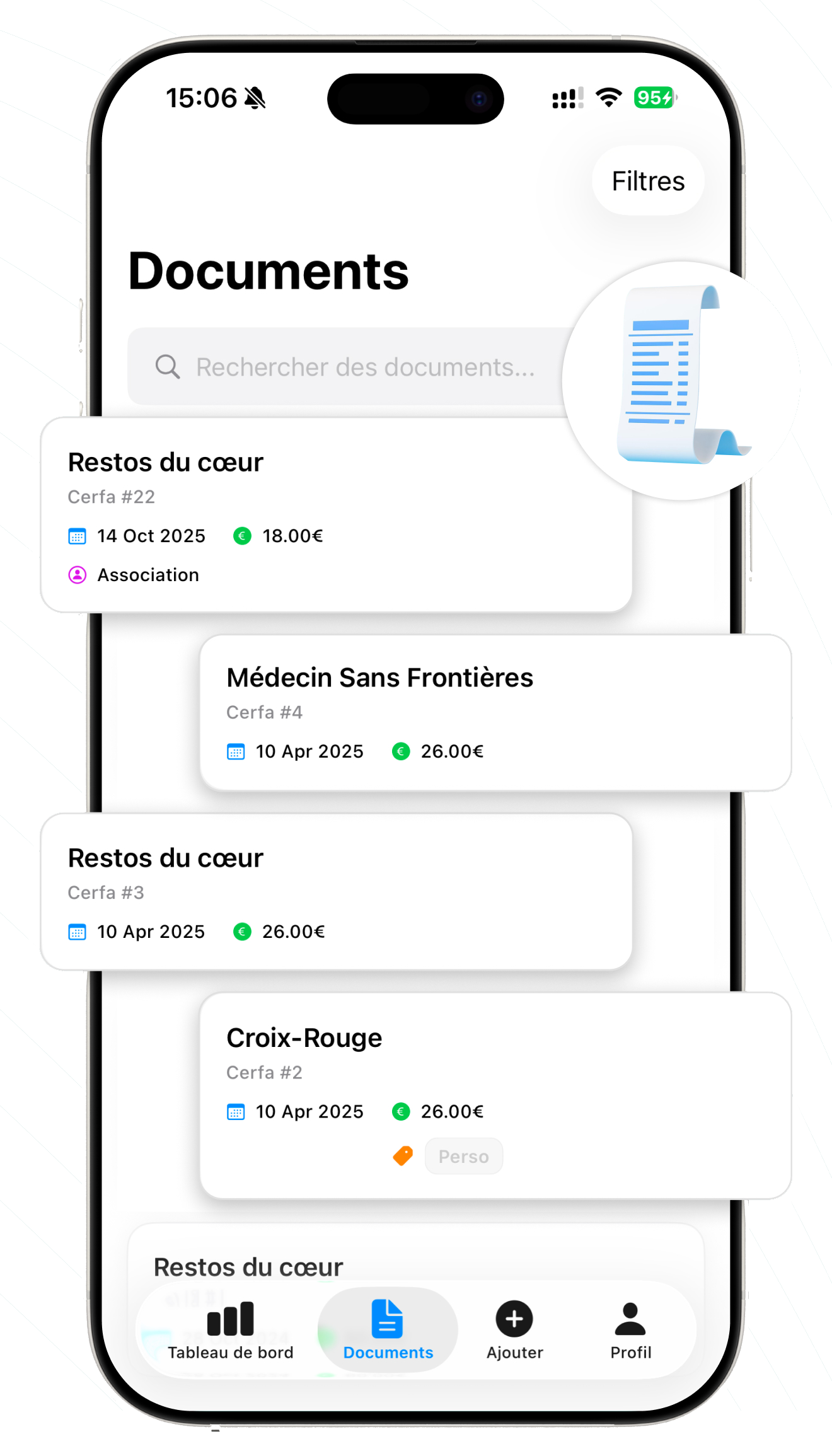 Application CerfApp iOS